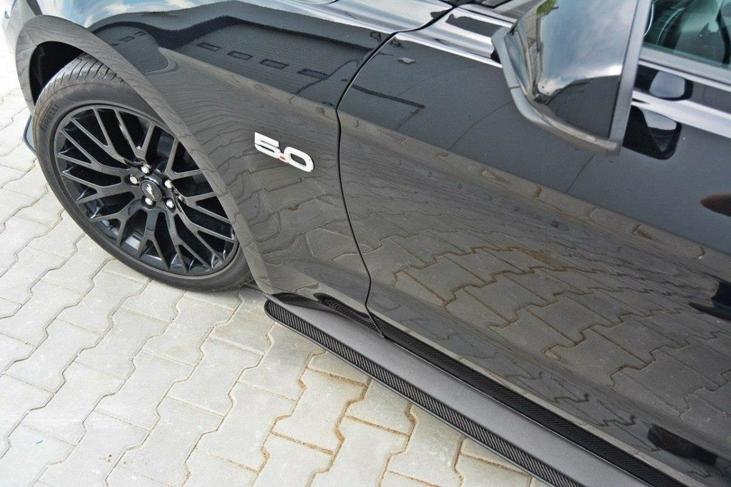 Maxton Design Sport Seitenschweller Ansatz passend für Ford Mustang GT Mk6