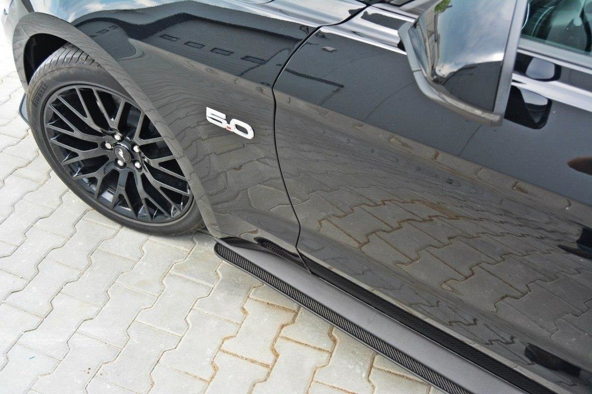 Maxton Design Sport Seitenschweller Ansatz passend für Ford Mustang GT Mk6