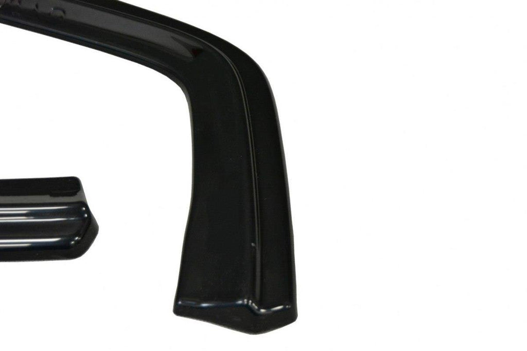 Maxton Design Heck Ansatz Flaps Diffusor passend für Lexus GS Mk4 Facelift H schwarz Hochglanz