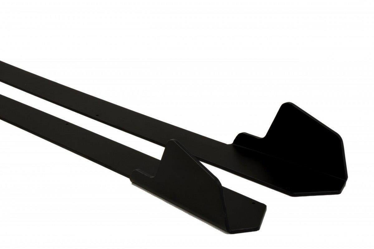 Maxton Design Racing Seitenschweller Ansatz HONDA CIVIC IX TYPE R für Honda Civic Mk9 Type-S