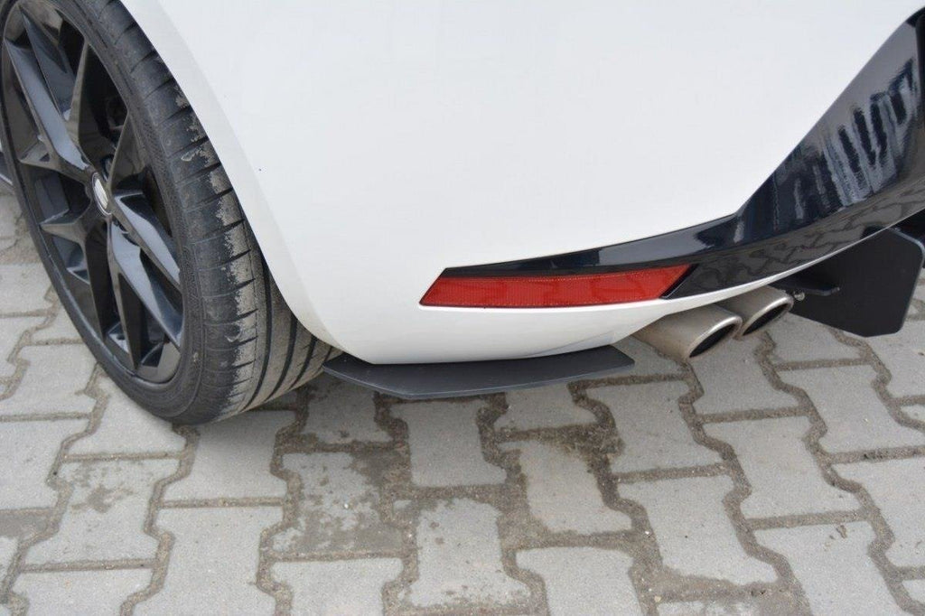 Maxton Design Diffusor Heck Ansatz passend für Heckschürze passend für SEAT LEON III FR