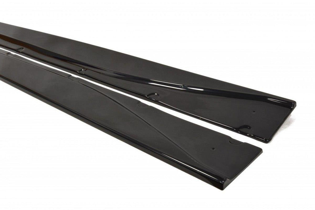 Maxton Design Seitenschweller Ansatz für MASERATI GRANTURISMO 2007-2011 Carbon Look
