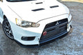 Maxton Design Racing Street+ Spoilerlippe Front Ansatz V.1 passend für Mitsubishi Lancer Evo X