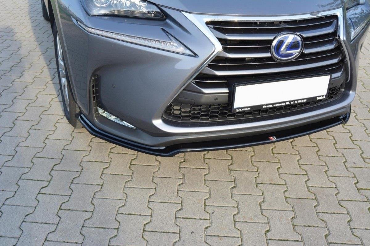 Maxton Design Front Ansatz V.1 für Lexus NX Mk1 schwarz matt