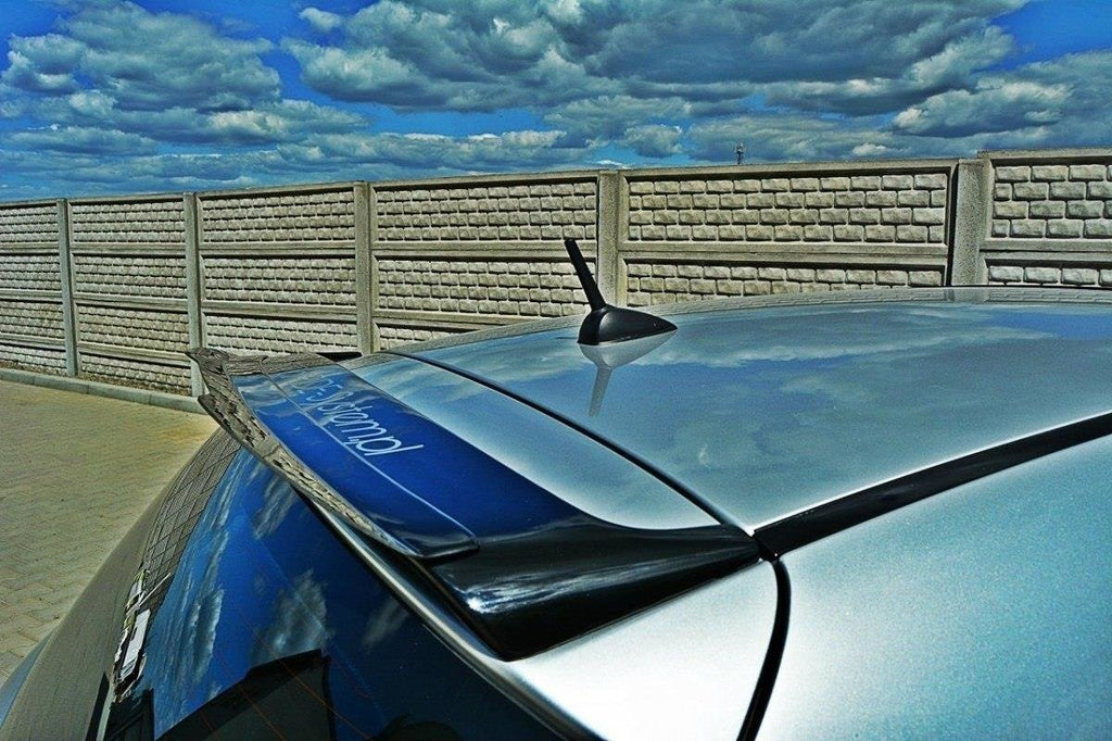 Maxton Design Spoiler CAP passend für BMW 1er E87 M-Performance schwarz Hochglanz