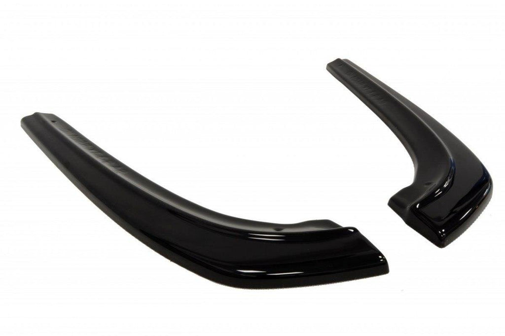 Maxton Design Heck Ansatz Flaps Diffusor passend für SAAB 9-3 TURBO X schwarz Hochglanz
