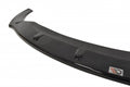 Maxton Design Street+ Spoilerlippe Front Ansatz passend für SEAT IBIZA 4 SPORTCOUPE (vor Facelift) schwarz Hochglanz