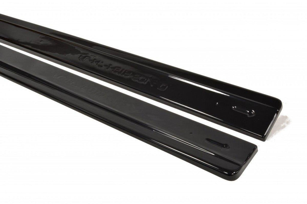 Maxton Design Street+ Seitenschweller Leisten passend für Alfa Romeo 147 GTA schwarz Hochglanz