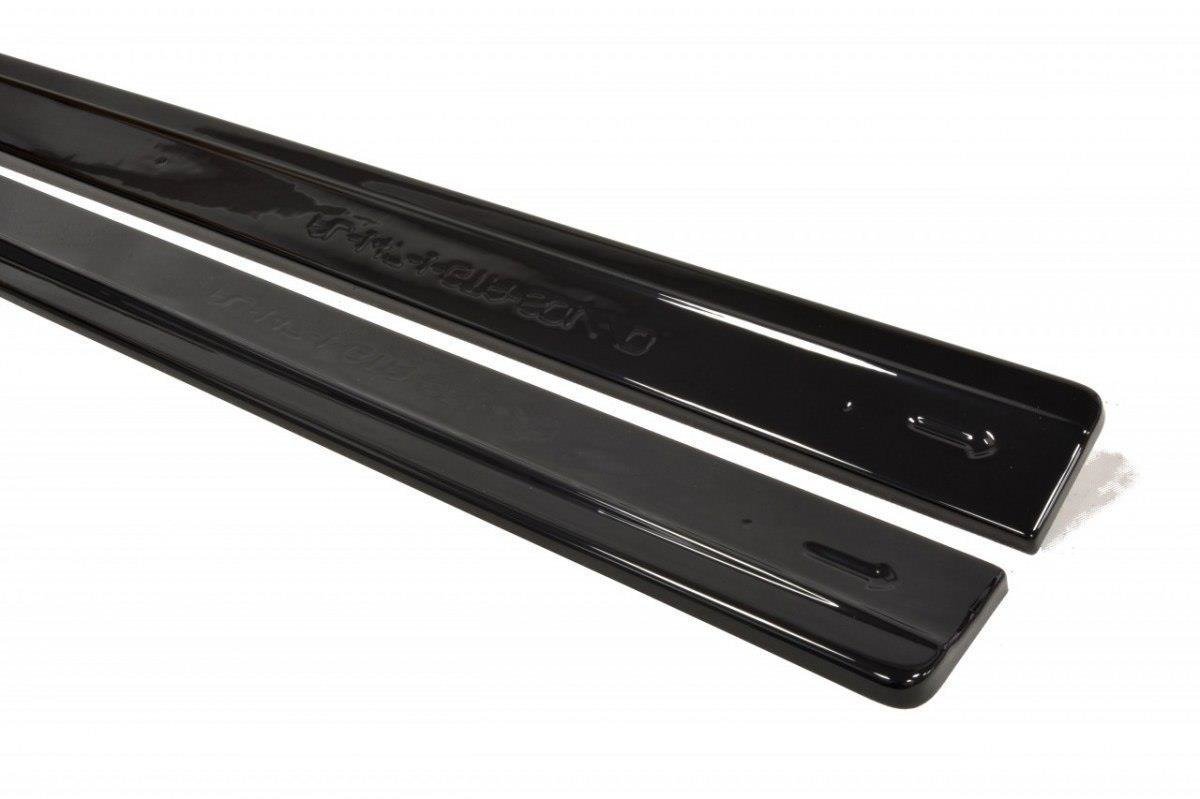 Maxton Design Street+ Seitenschweller Leisten passend für Alfa Romeo 147 GTA schwarz Hochglanz