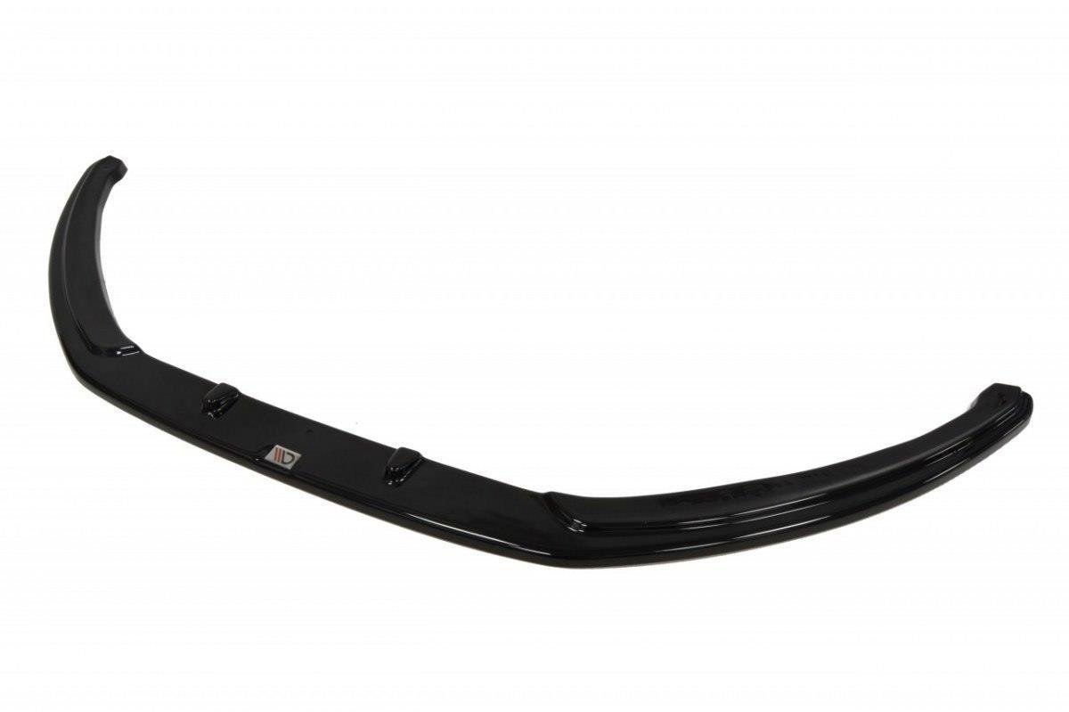 Maxton Design Street+ Spoilerlippe Front Ansatz passend für Ford Focus Mk3 Facelift schwarz Hochglanz