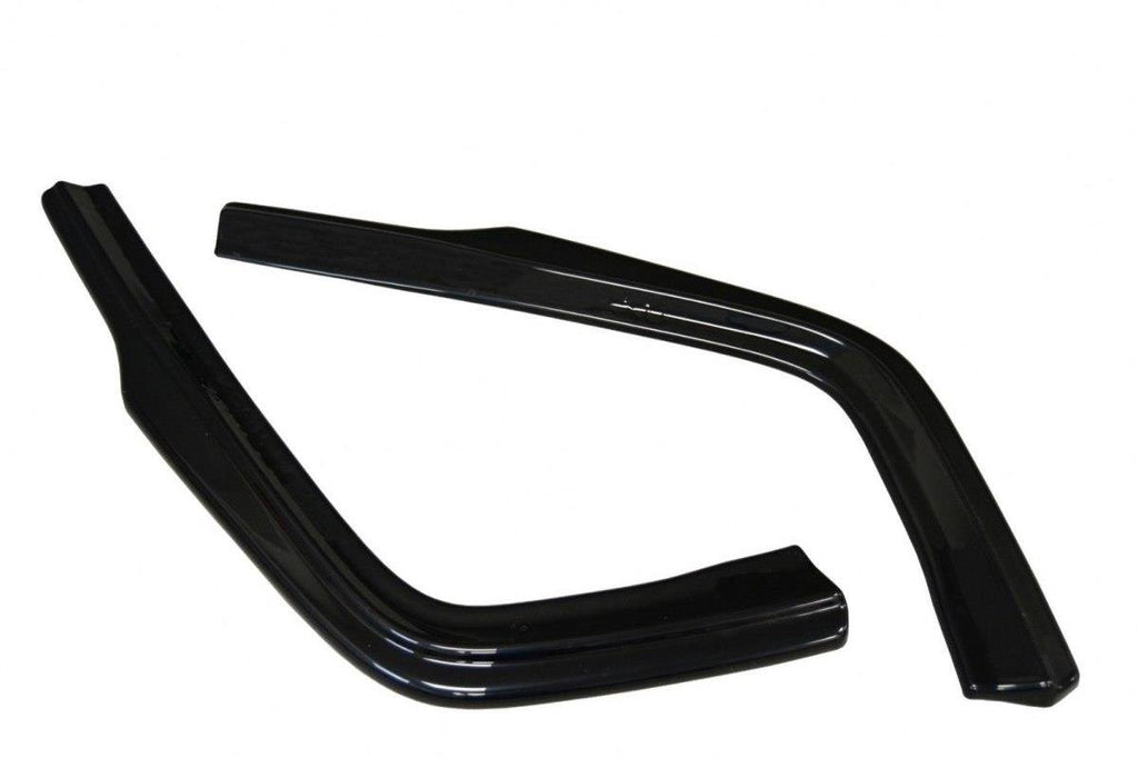 Maxton Design Heck Ansatz Flaps Diffusor passend für Lexus GS Mk4 Facelift H schwarz Hochglanz