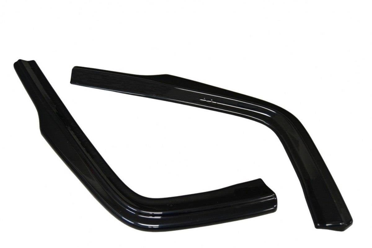 Maxton Design Heck Ansatz Flaps Diffusor passend für Lexus GS Mk4 Facelift H schwarz Hochglanz