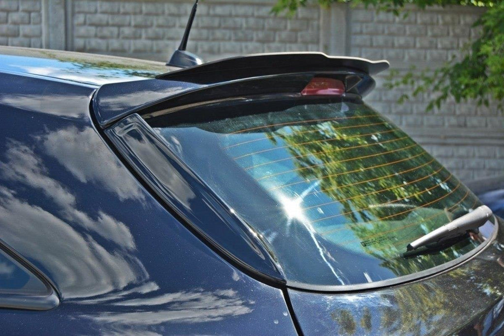 Maxton Design HECK SEITE Spoiler CAP passend für OPEL ASTRA H (FOR OPC / VXR) schwarz Hochglanz