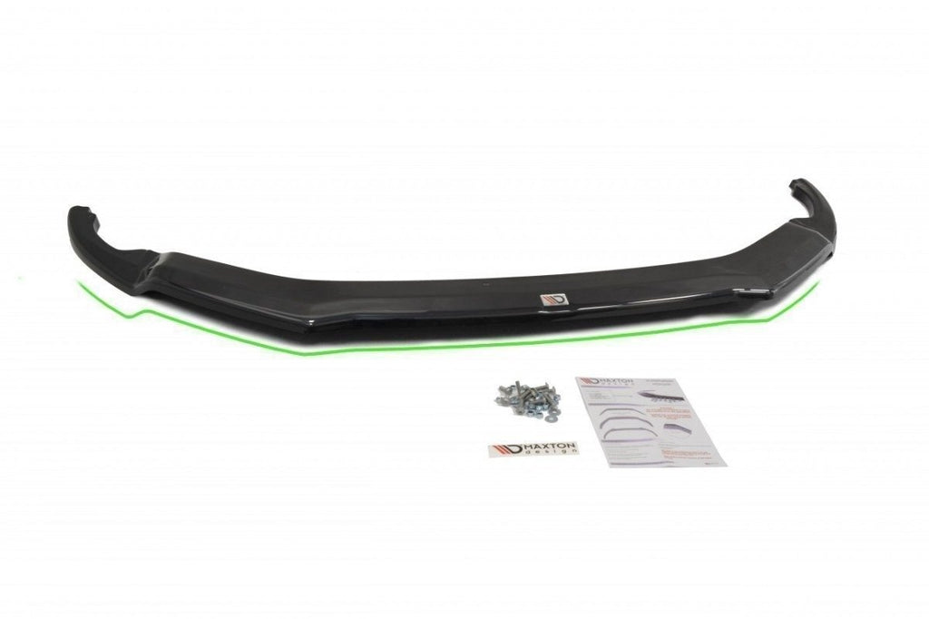 Maxton Design Street+ Spoilerlippe Front Ansatz V.3 passend für Audi R8 Mk.2 schwarz Hochglanz