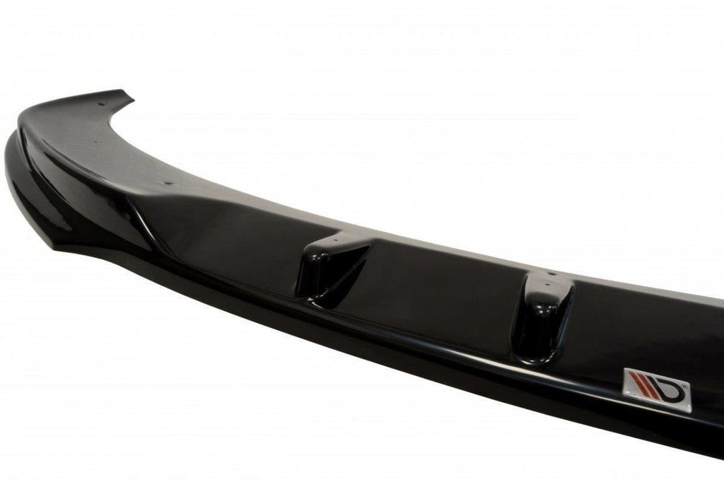 Maxton Design Street+ Spoilerlippe Front Ansatz passend für Mercedes Sprinter Mk2 schwarz Hochglanz
