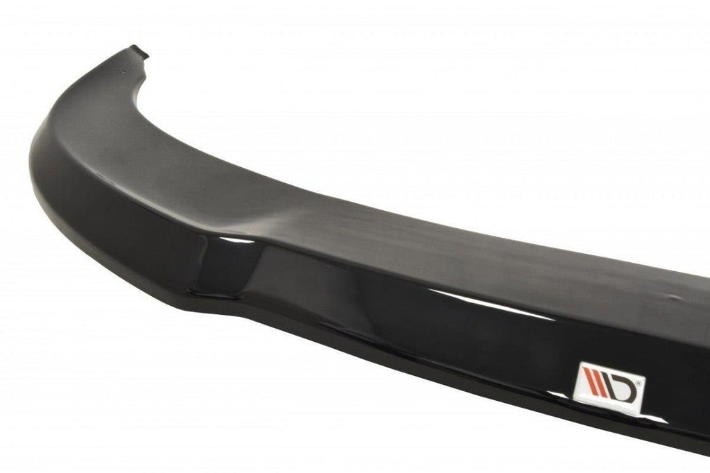 Maxton Design Street+ Spoilerlippe Front Ansatz passend für Audi A6 S-Line C6 schwarz Hochglanz