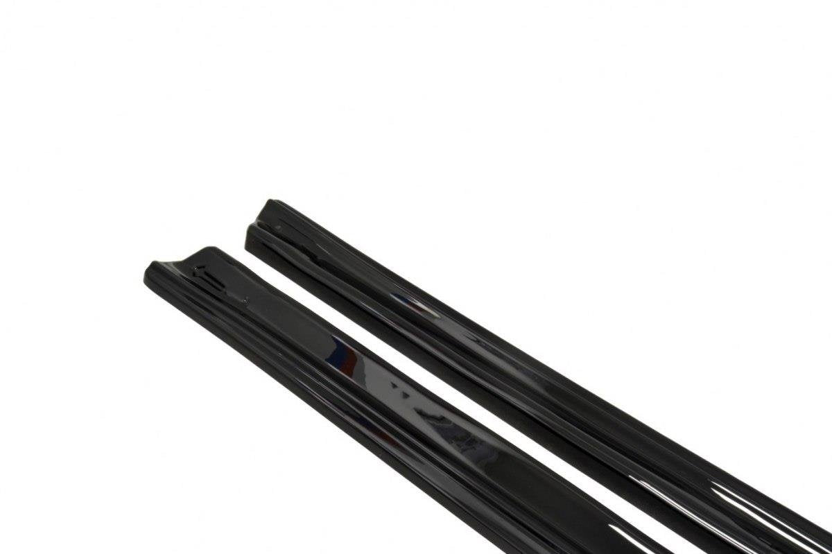 Maxton Design Seitenschweller Alfa Romeo 159 schwarz Hochglanz für Alfa Romeo 159