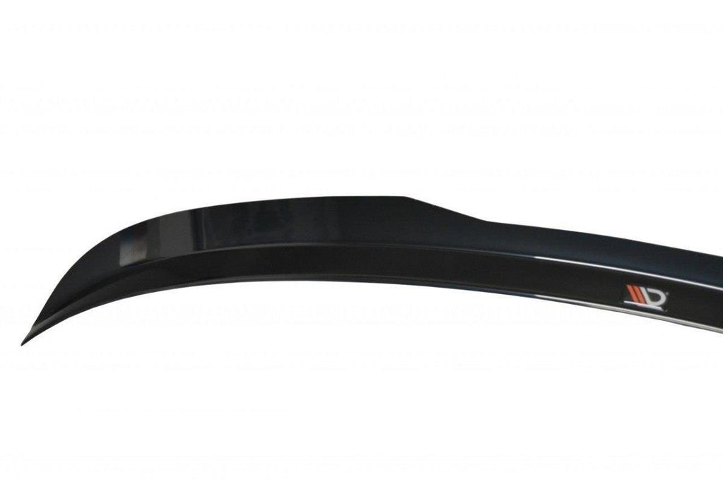 Maxton Design Spoiler CAP passend für Skoda Superb Combi Mk3 / Mk3 Facelift schwarz Hochglanz
