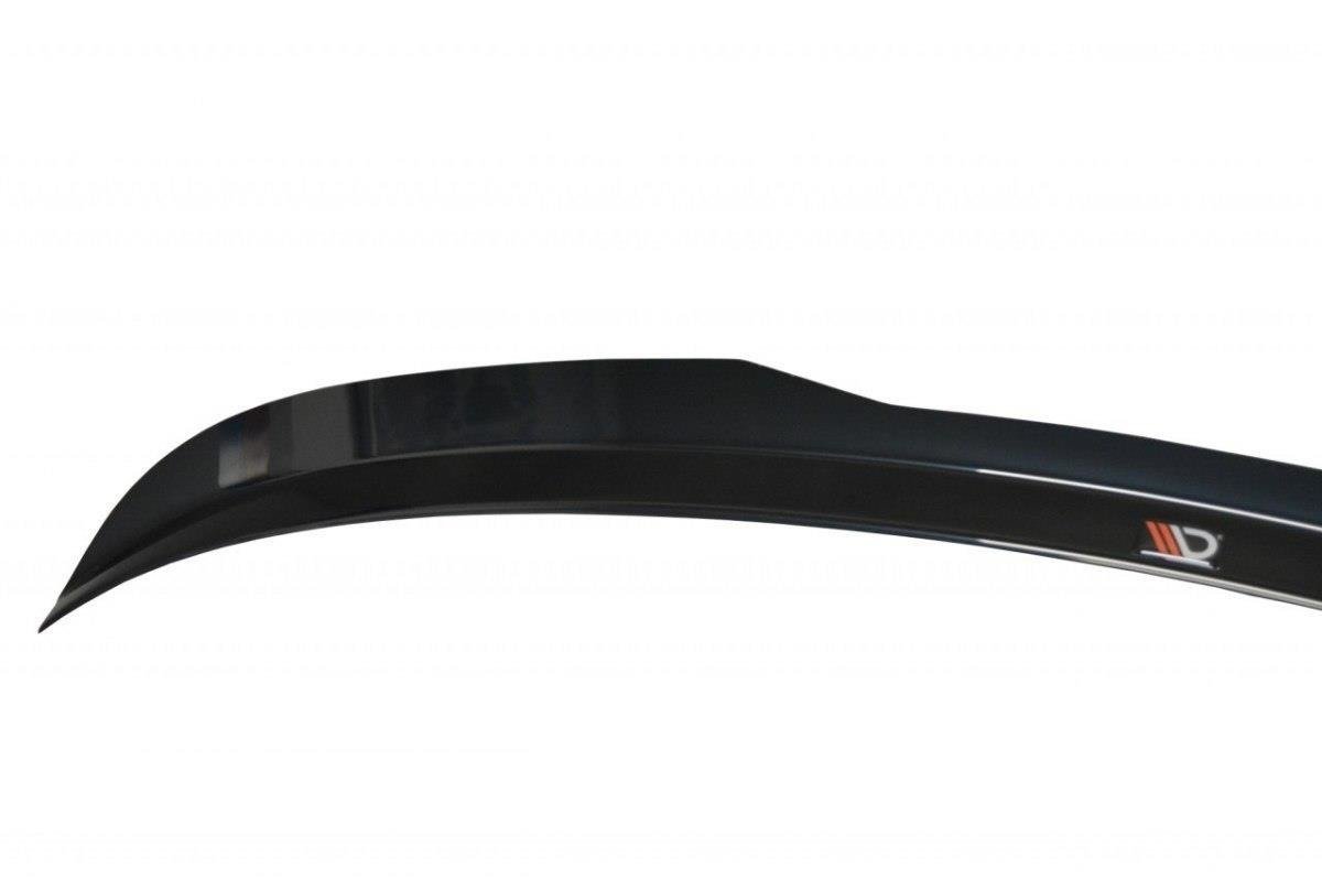 Maxton Design Spoiler CAP passend für Skoda Superb Combi Mk3 / Mk3 Facelift schwarz Hochglanz