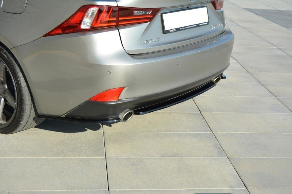 Maxton Design Heckansatz Lexus IS Mk3 T schwarz Hochglanz für Lexus IS Mk3(XE30) 2013-2016