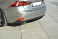 Maxton Design Heckansatz Lexus IS Mk3 T schwarz Hochglanz für Lexus IS Mk3(XE30) 2013-2016