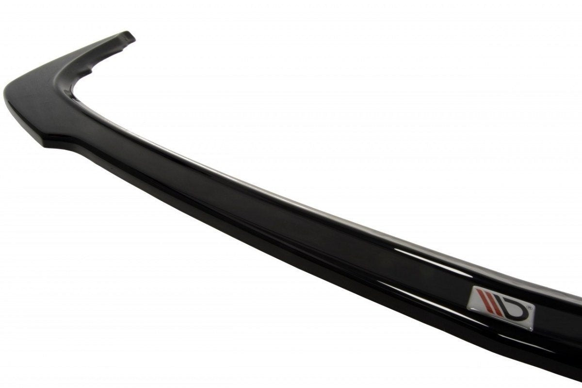 Maxton Design Street+ Spoilerlippe Front Ansatz passend für RENAULT MEGANE II RS schwarz Hochglanz