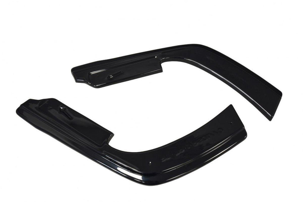 Maxton Design Heck Ansatz Flaps Diffusor passend für Renault Talisman schwarz Hochglanz