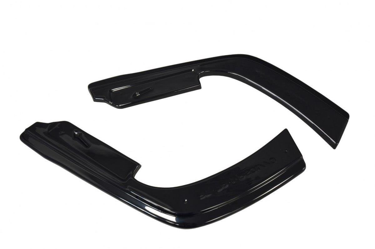 Maxton Design Heck Ansatz Flaps Diffusor passend für Renault Talisman schwarz Hochglanz