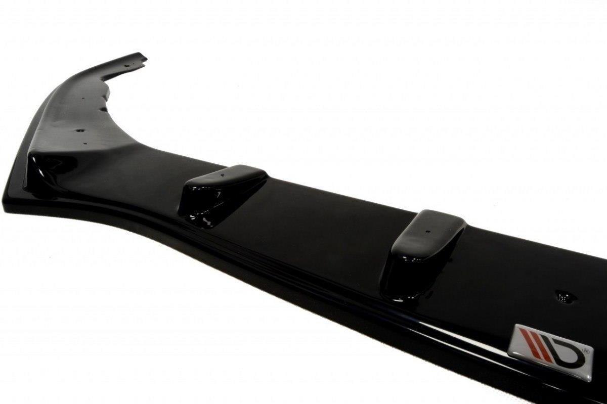 Maxton Design Street+ Spoilerlippe Front Ansatz passend für HONDA ACCORD MK 8 VORFACELIFT schwarz Hochglanz