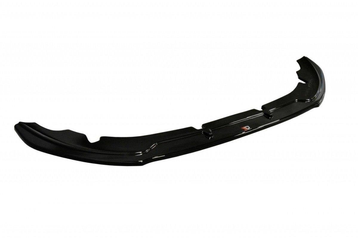 Maxton Design Street+ Spoilerlippe Front Ansatz passend für v.1 VOLVO V50F R-DESIGN schwarz Hochglanz