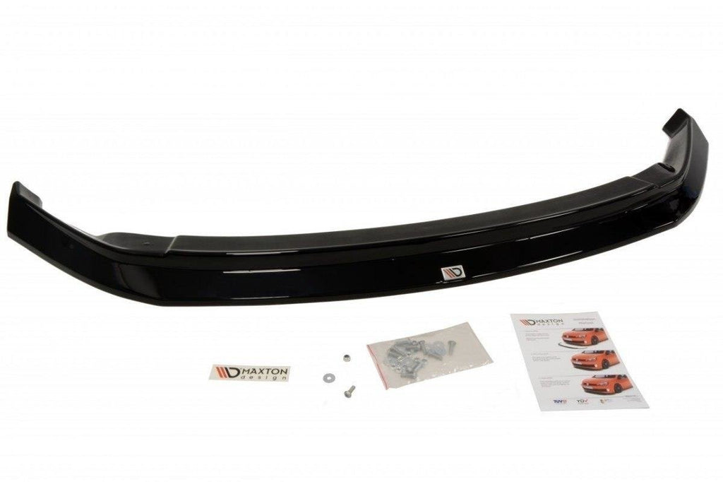 Maxton Design Street+ Spoilerlippe Front Ansatz passend für Nissan 370Z schwarz Hochglanz