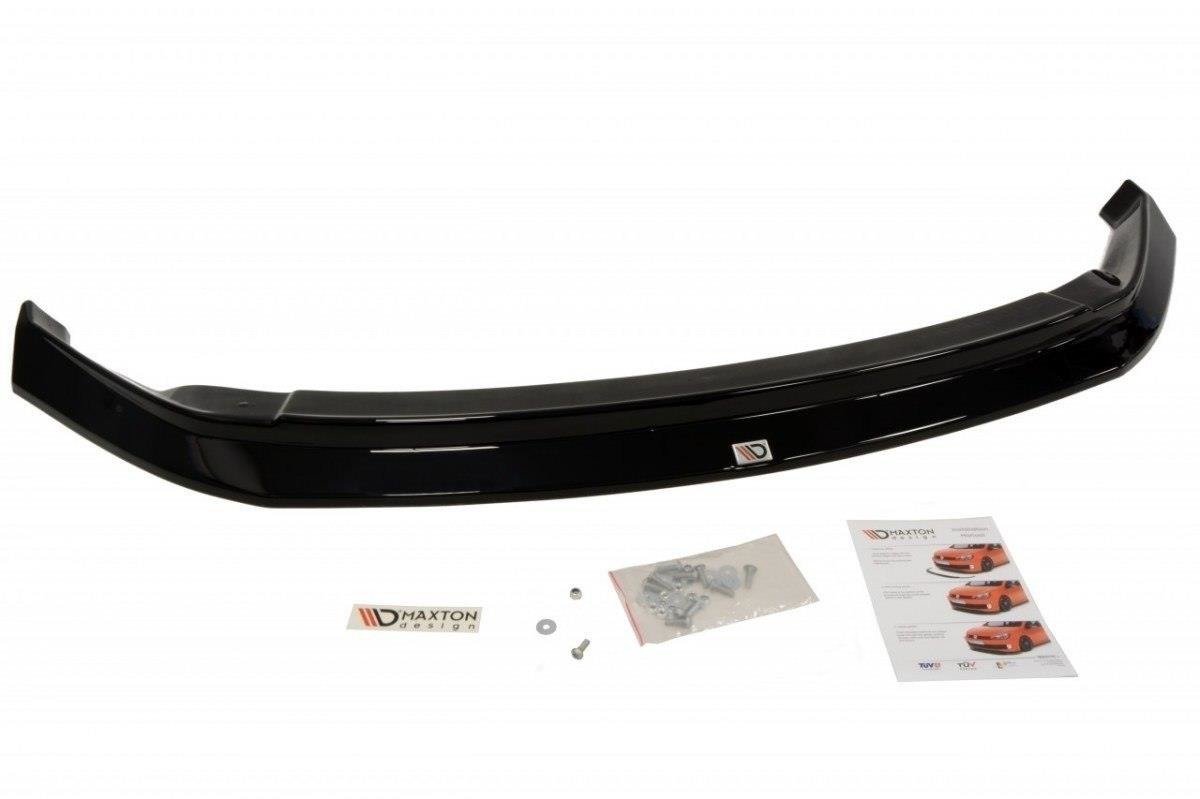 Maxton Design Street+ Spoilerlippe Front Ansatz passend für Nissan 370Z schwarz Hochglanz