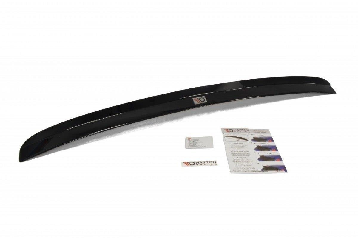 Maxton Design Spoiler CAP passend für BMW 5er E61 M Paket schwarz Hochglanz