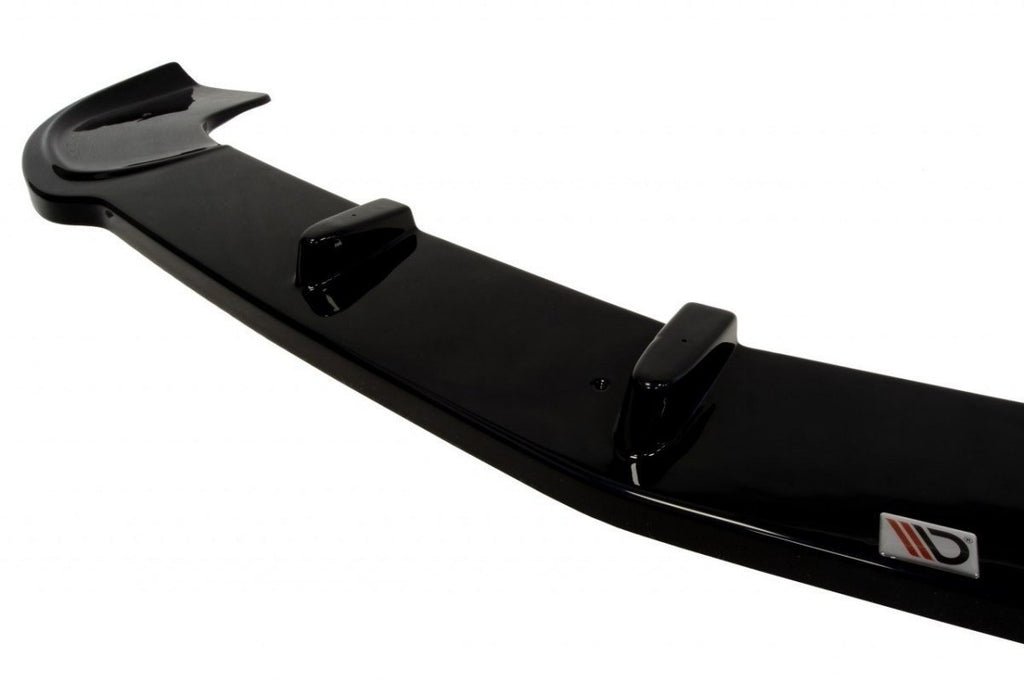 Maxton Design Front Ansatz für MERCEDES SLK R171 (FÜR ME-SLK-R171-AMG204-F1) Carbon Look