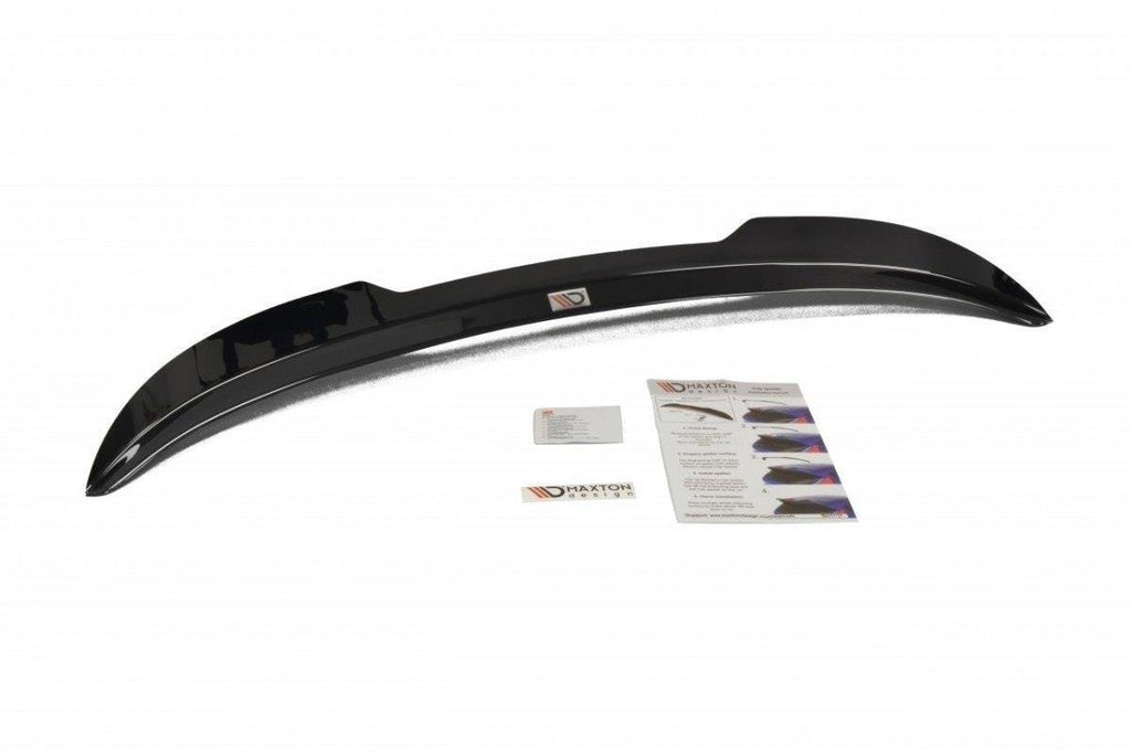 Maxton Design Spoiler CAP passend für BMW Z4 E86 coupé Facelift schwarz Hochglanz