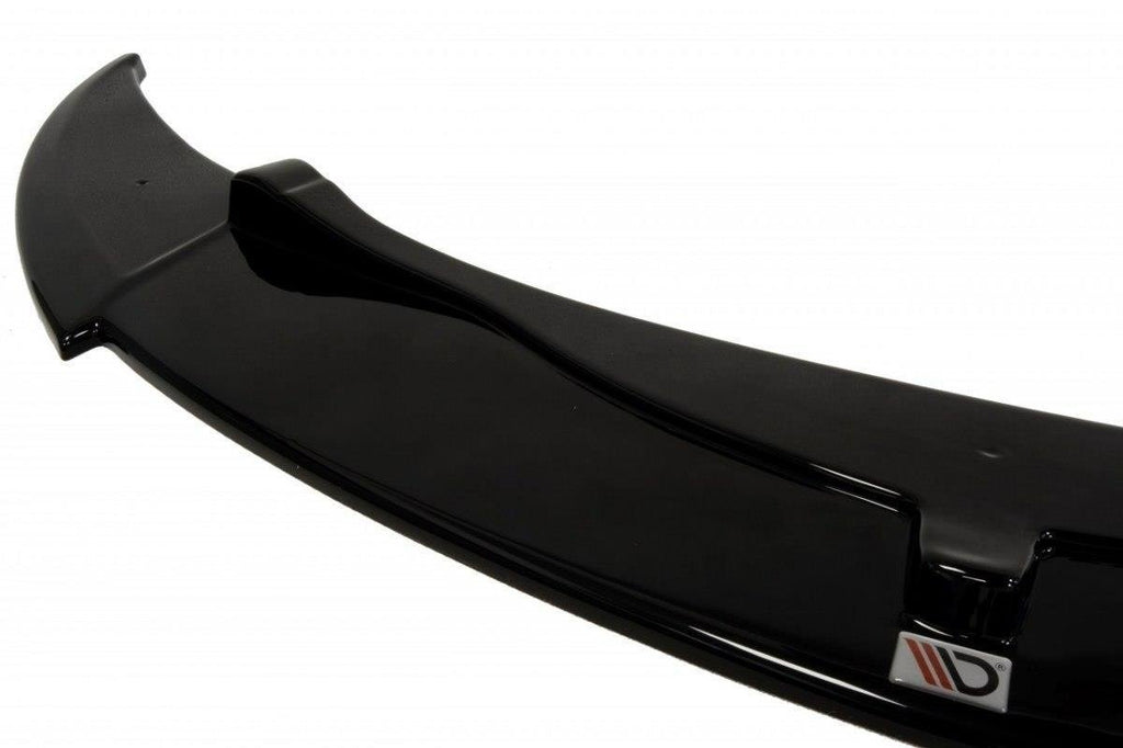 Maxton Design Street+ Spoilerlippe Front Ansatz passend für BMW M3 M Performance Coupe E92 / Cabrio E93 schwarz Hochglanz