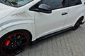 Maxton Design Racing Seitenschweller Ansatz HONDA CIVIC IX TYPE R für Honda Civic Mk9 Type-S