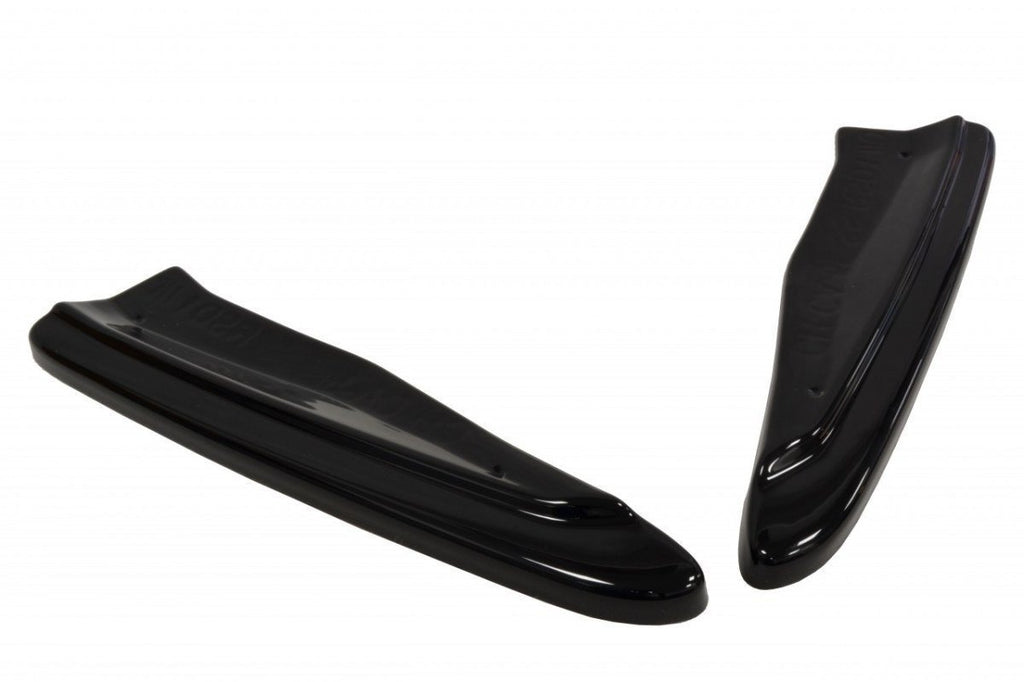 Maxton Design Heck Ansatz Flaps Diffusor passend für Chevrolet Camaro SS / Standard Mk5 schwarz Hochglanz