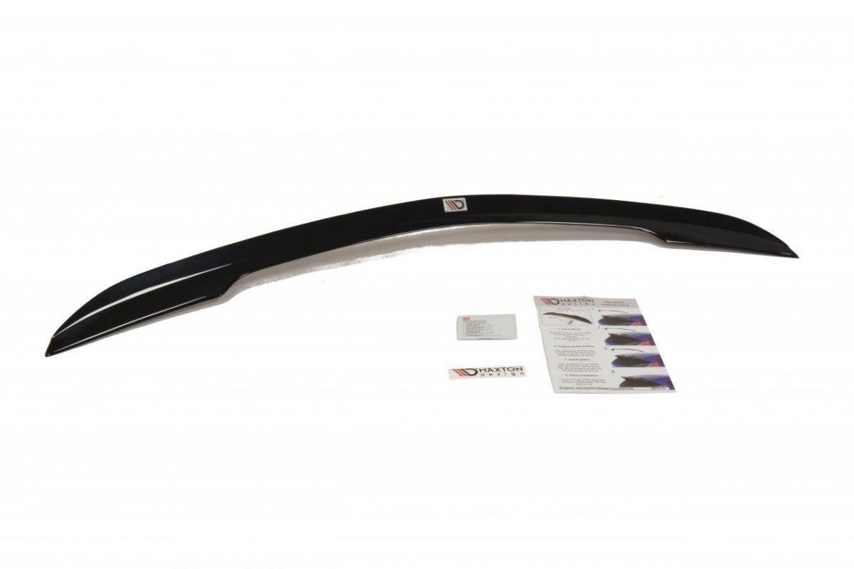 Maxton Design Spoiler CAP passend für Chevrolet Camaro Standard Mk5 schwarz Hochglanz