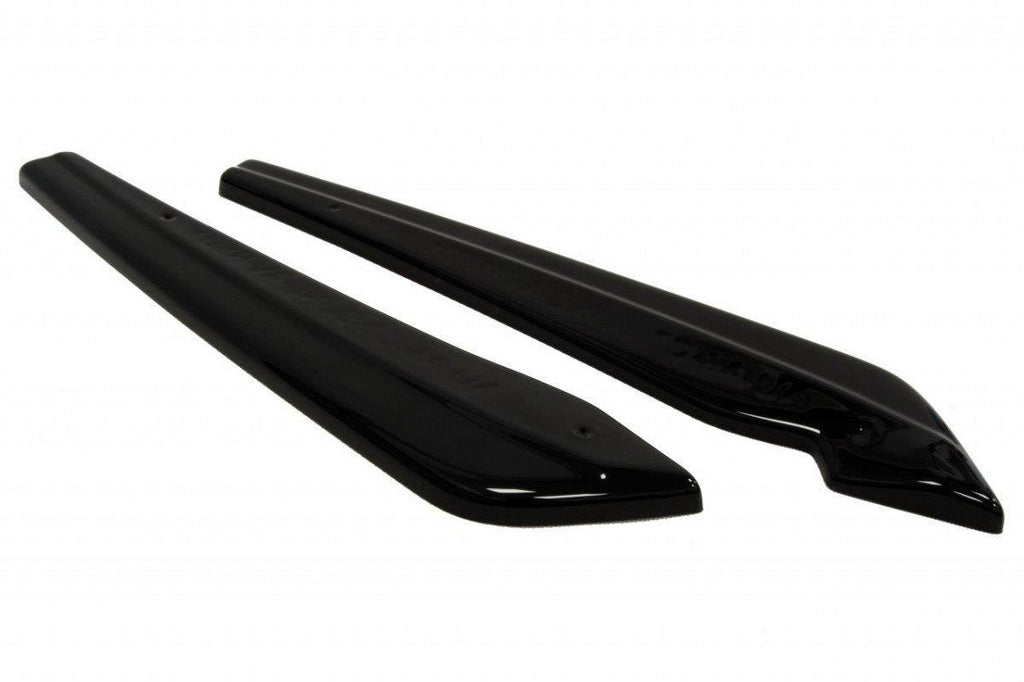 Maxton Design Heck Ansatz Flaps Diffusor für AUDI A6 C7 S-LINE AVANT Carbon Look