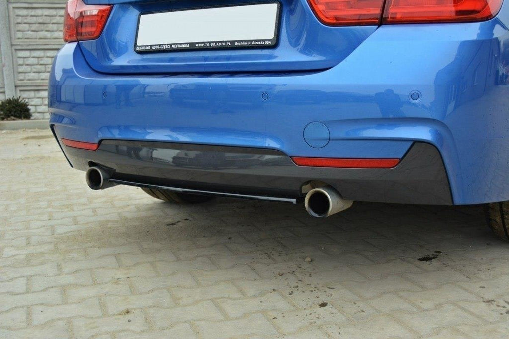 Maxton Design Heckansatz BMW 4er Coupe / Gran Coupe / Cabrio M-Paket F32 / F36 / F33 schwarz Hochglanz für BMW 4er Gran Coupe