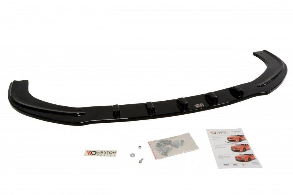 Maxton Design Street+ Spoilerlippe Front Ansatz passend für MAZDA 6 MK2 (FÜR DYNAMIC SPORTSTOßSTANGE) schwarz Hochglanz