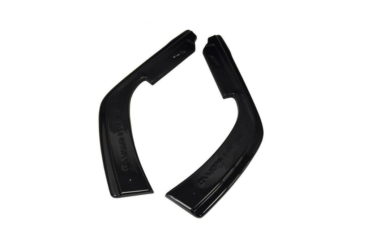 Maxton Design Heck Ansatz Flaps Diffusor passend für Renault Talisman schwarz Hochglanz