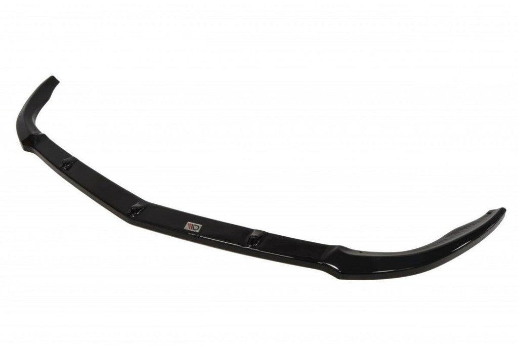 Maxton Design Street+ Spoilerlippe Front Ansatz passend für MERCEDES CLS C219 Serie schwarz Hochglanz