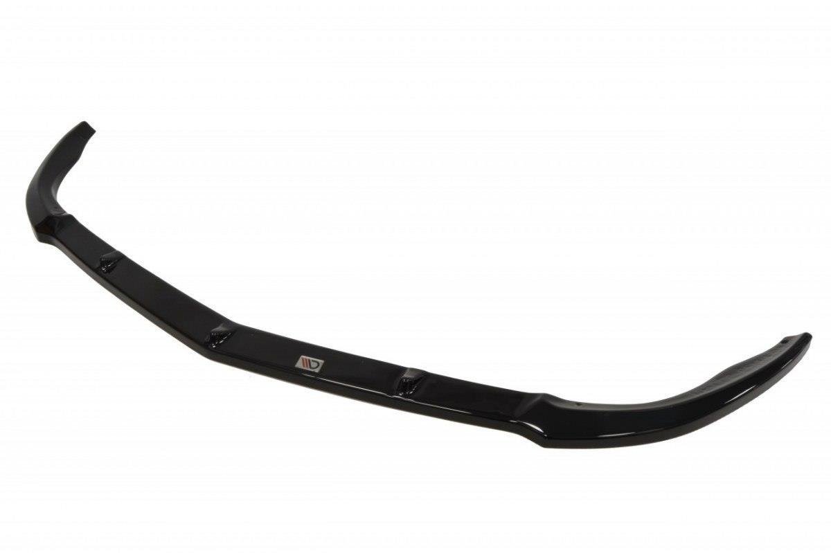 Maxton Design Street+ Spoilerlippe Front Ansatz passend für MERCEDES CLS C219 Serie schwarz Hochglanz