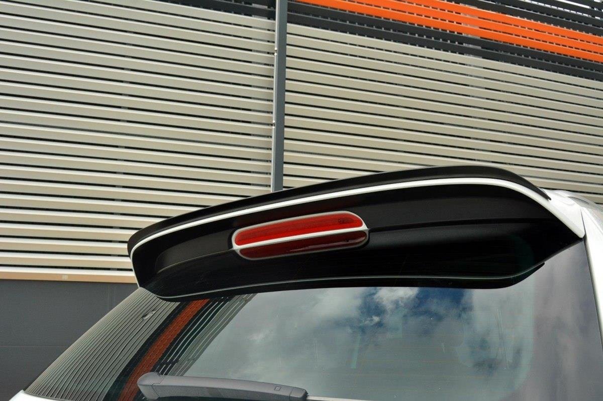 Maxton Design Spoiler CAP für Vw Tiguan Mk2 R-Line schwarz matt