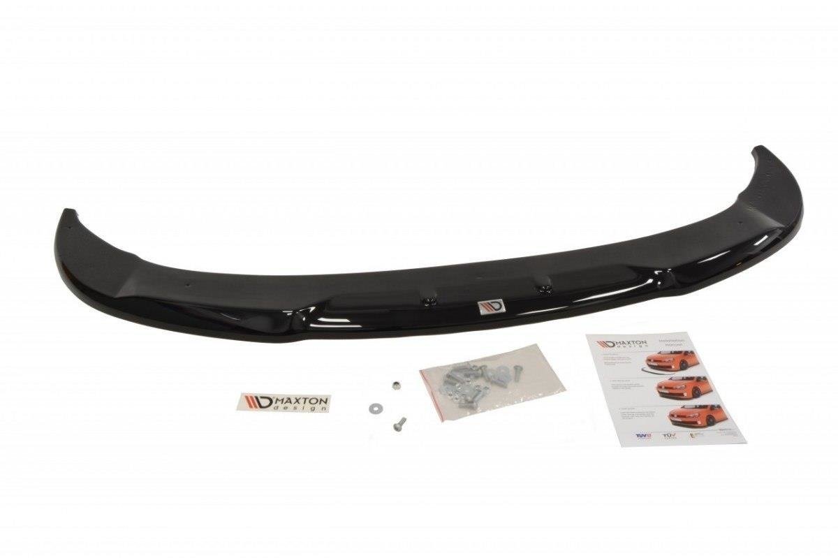 Maxton Design Street+ Spoilerlippe Front Ansatz passend für VW GOLF 5 R32 CUPRA schwarz Hochglanz