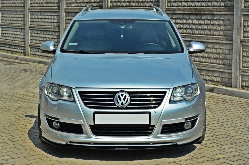Maxton Design Racing Street+ Spoilerlippe Front Ansatz passend für VW PASSAT B6 VOTEX