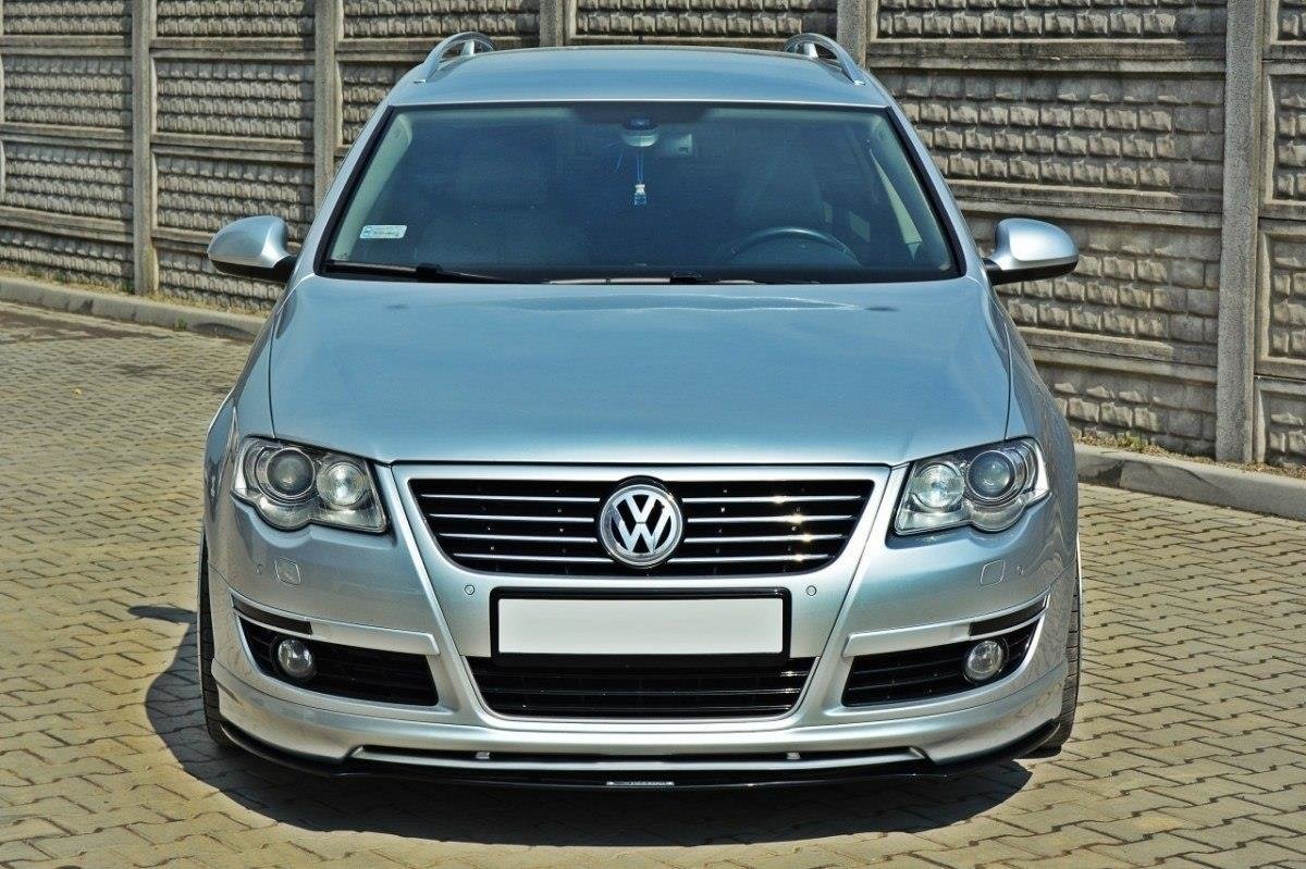 Maxton Design Racing Street+ Spoilerlippe Front Ansatz passend für VW PASSAT B6 VOTEX