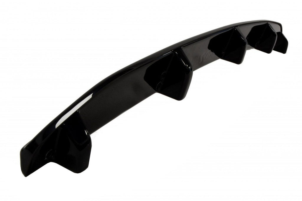 Maxton Design Street+ Mittlerer Diffusor RACE passend für Mercedes-Benz CLS AMG-Line C218 schwarz Hochglanz